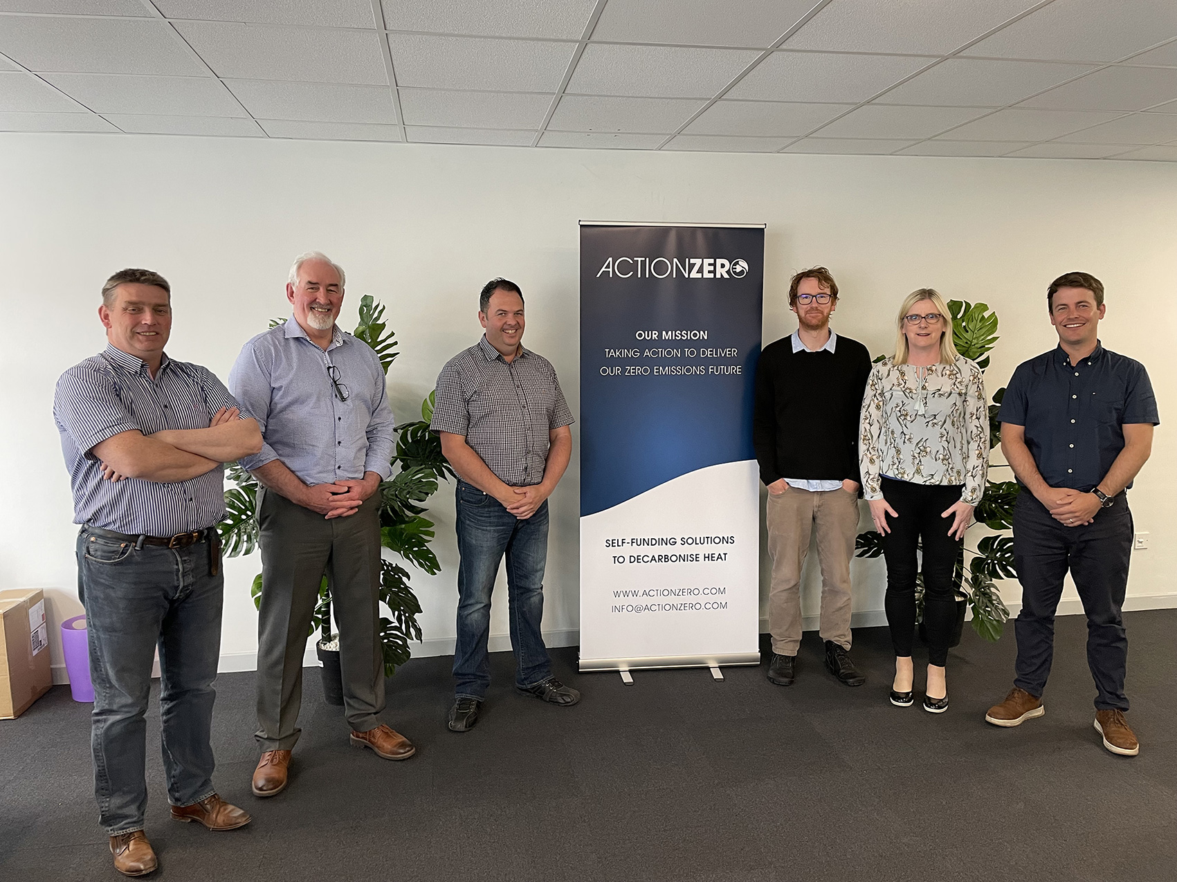 REEdI and ActionZero Team meet at their new facility in Tralee